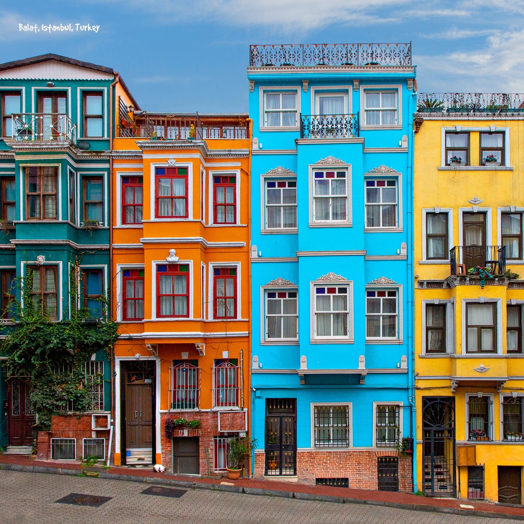 The World's Most Colourful Neighbourhoods 2025 Calendar