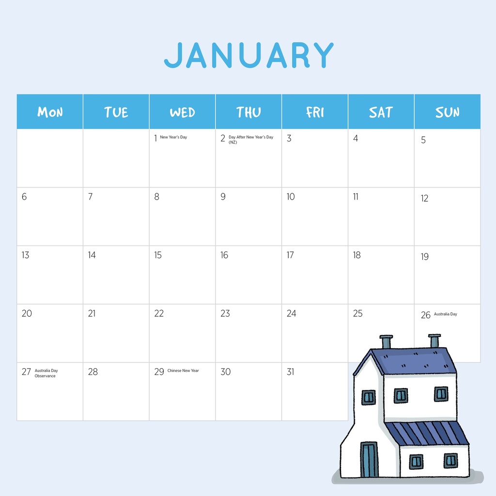 The World's Most Colourful Neighbourhoods 2025 Calendar