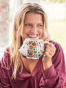 Folk Art Mug - Harriet the Hedgehog
