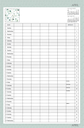 Botanical Family Planner 2025 Calendar