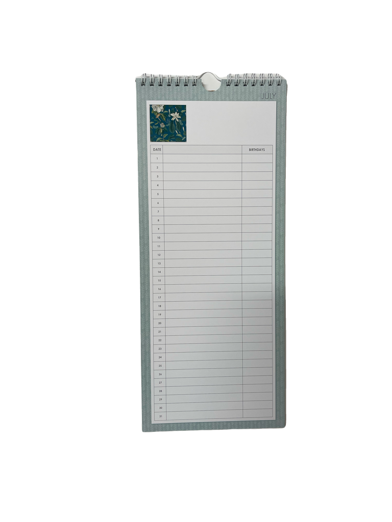 Botanical Everlasting Slim Calendar