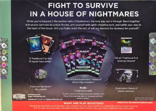 Magic The Gathering Duskmourn: House of Horror Bundle