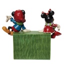 Mickey & Minnie Mouse "The Christmas Countdown" Figurine - Disney Traditions by Jim Shore