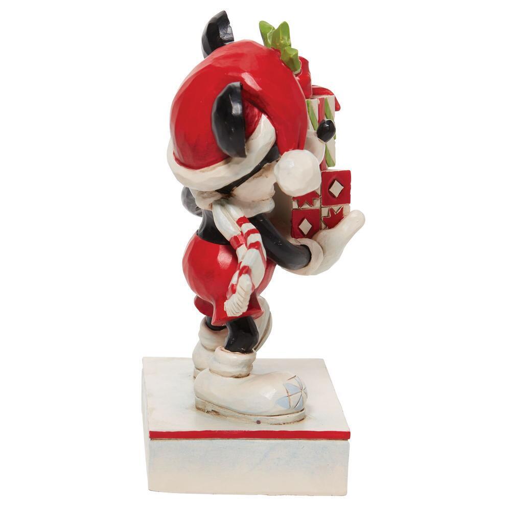 Mickey Mouse with Stacked Presents "A Season of Giving" Figurine - Disney Traditions by Jim Shore