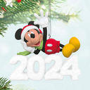 Disney Mickey Mouse - A Year of Disney Magic - 2024 Hallmark Keepsake Christmas Ornament