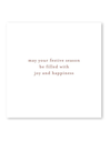 Poinsettia Collage Merry Christmas Boxed Christmas Cards (Beyond Blue Charity Pack of 10) - Simson