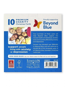 Poinsettia Collage Merry Christmas Boxed Christmas Cards (Beyond Blue Charity Pack of 10) - Simson