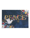 Simson Boxed Christmas Cards (Beyond Blue Charity Pack of 10) - Peace Typography with Dove