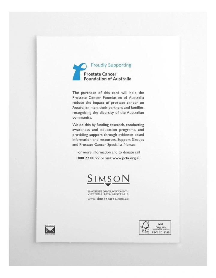 Simson Boxed Christmas Cards (Prostate Cancer Charity Pack of 10) - Bush Animals