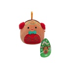 Cash the Gingerbread Man 4 inch Squishmallows Holiday Ornament