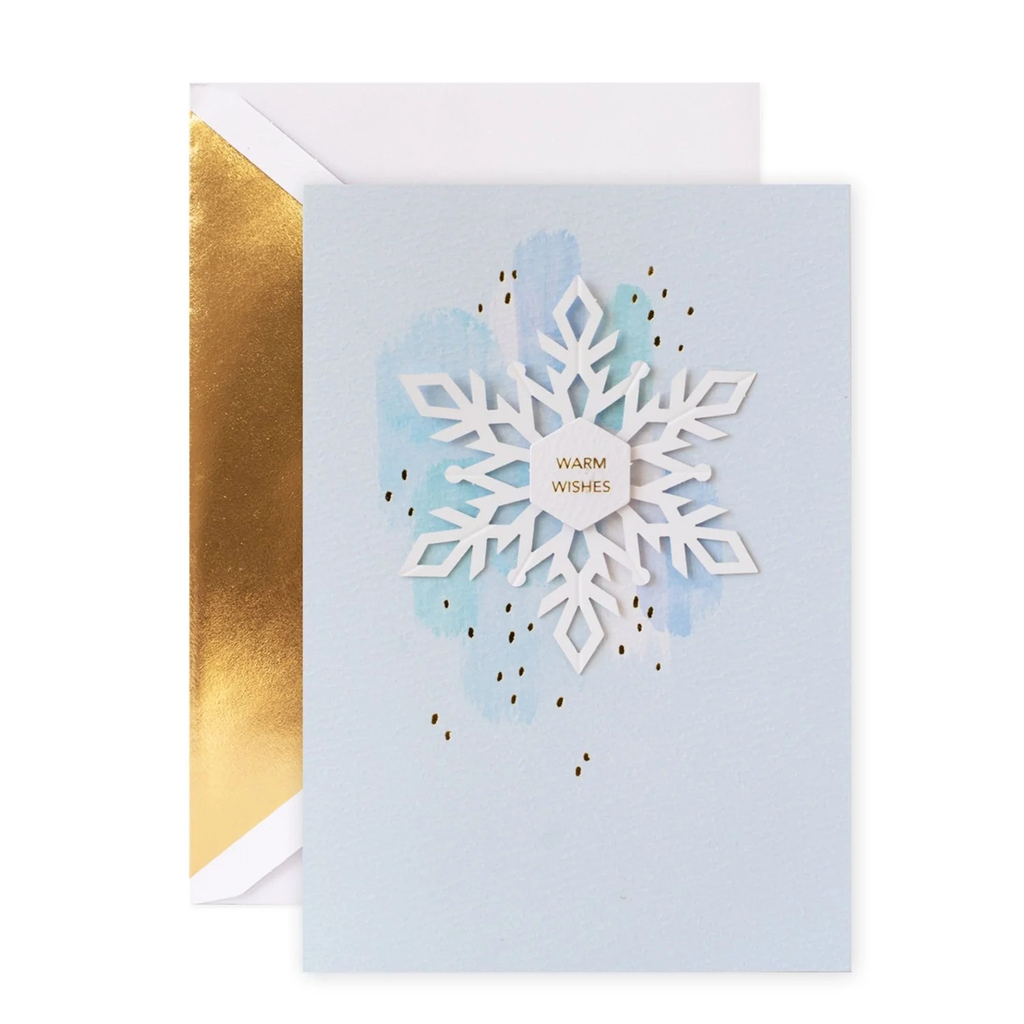 Hallmark Signature Boxed Christmas Cards (Pack of 8) - Snowflake