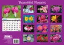 Big Print Beautiful Flowers 2025 Calendar