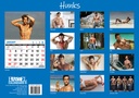 Big Print Hunks 2025 Calendar