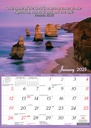 Big Print His Word 2025 Calendar