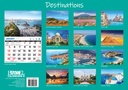 Big Print Destinations 2025 Calendar