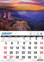 Big Print Australian Natural Wonders 2025 Calendar