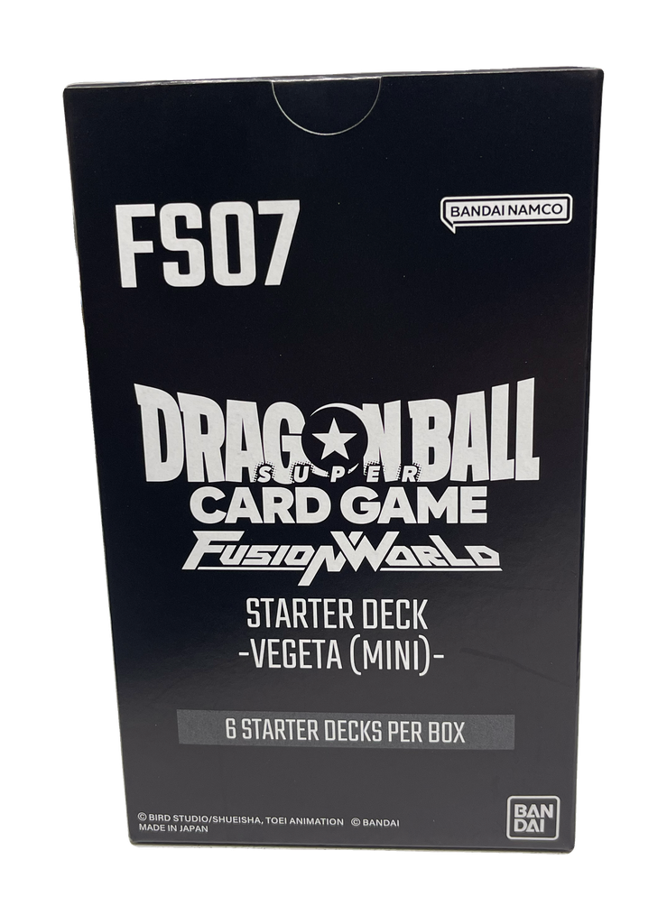 Vegeta (Mini) [FS07] Dragon Ball Super Card Game: Fusion World Starter Deck - Sealed Box of 6