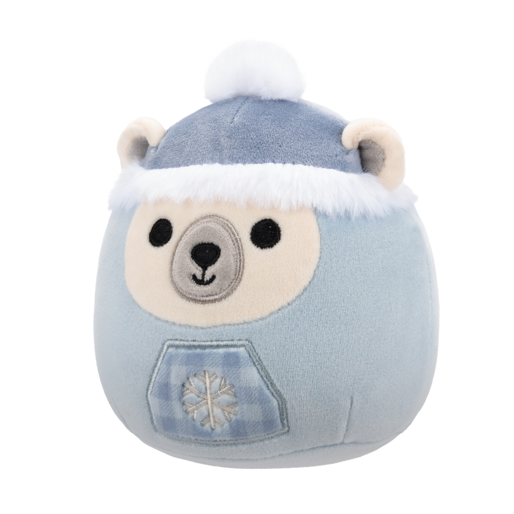Brooke the White Polar Bear 7.5 inch Squishmallows 2024 Christmas