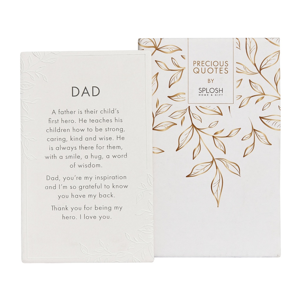 Precious Quote - Dad