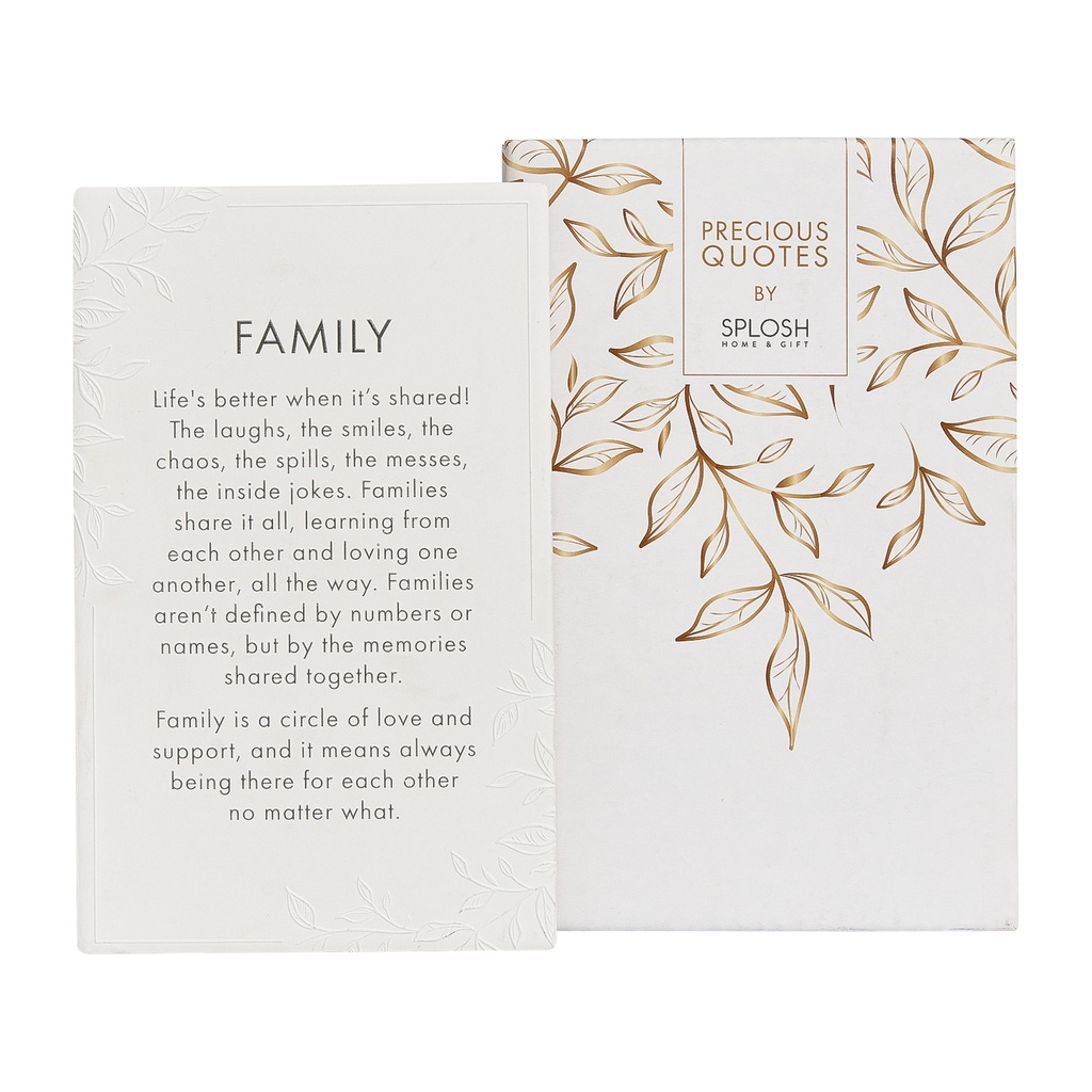Precious Quote - Family