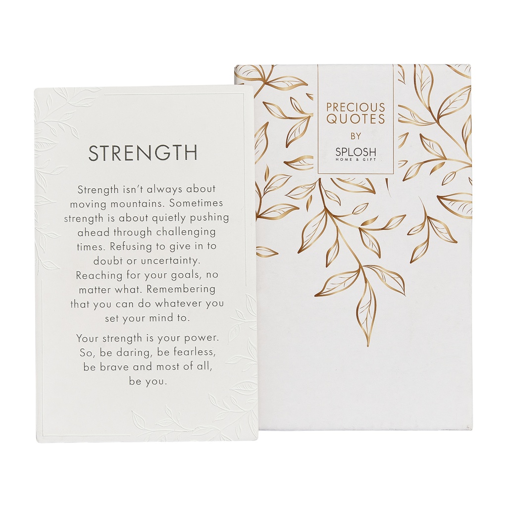 Precious Quote - Strength