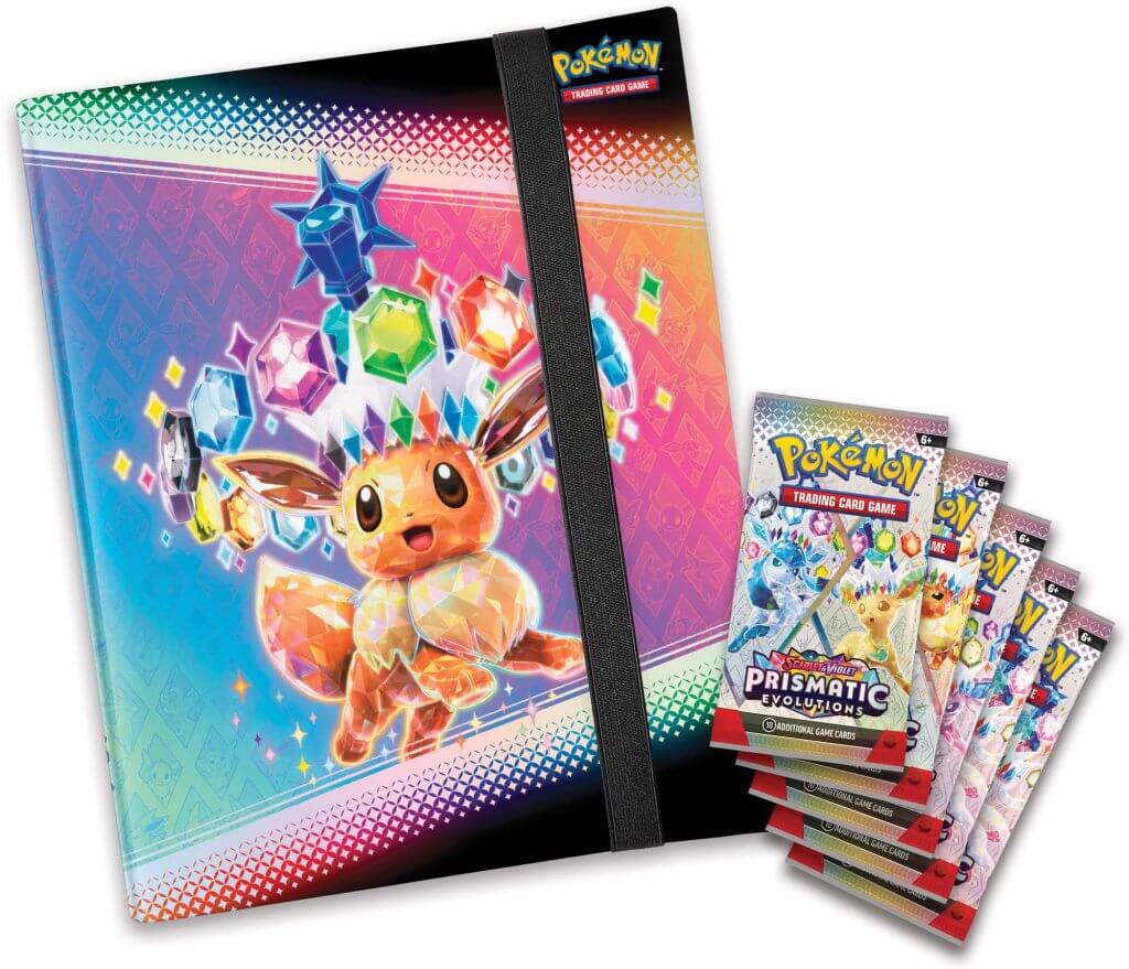 Pokémon Cards TCG Scarlet & Violet 8.5 Prismatic Evolutions Binder Collection