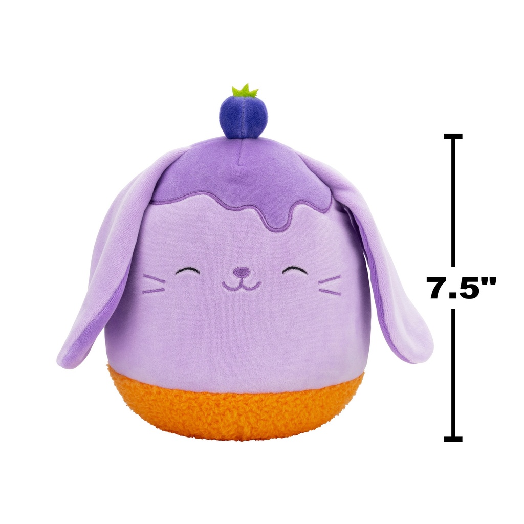 Hansel the Blueberry Cheesecake Bunny 7.5 Inch Squishmallows Easter 2025