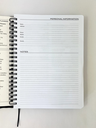 2025-2026 Financial Year Diary - A4 DTP Spiral Black
