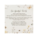 Beeutiful Bee's Giving Plate - White Oval