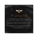 Beeutiful Bee's Giving Plate - Black Oval