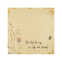 Beeutiful Bee's Giving Plate - Yellow Oval