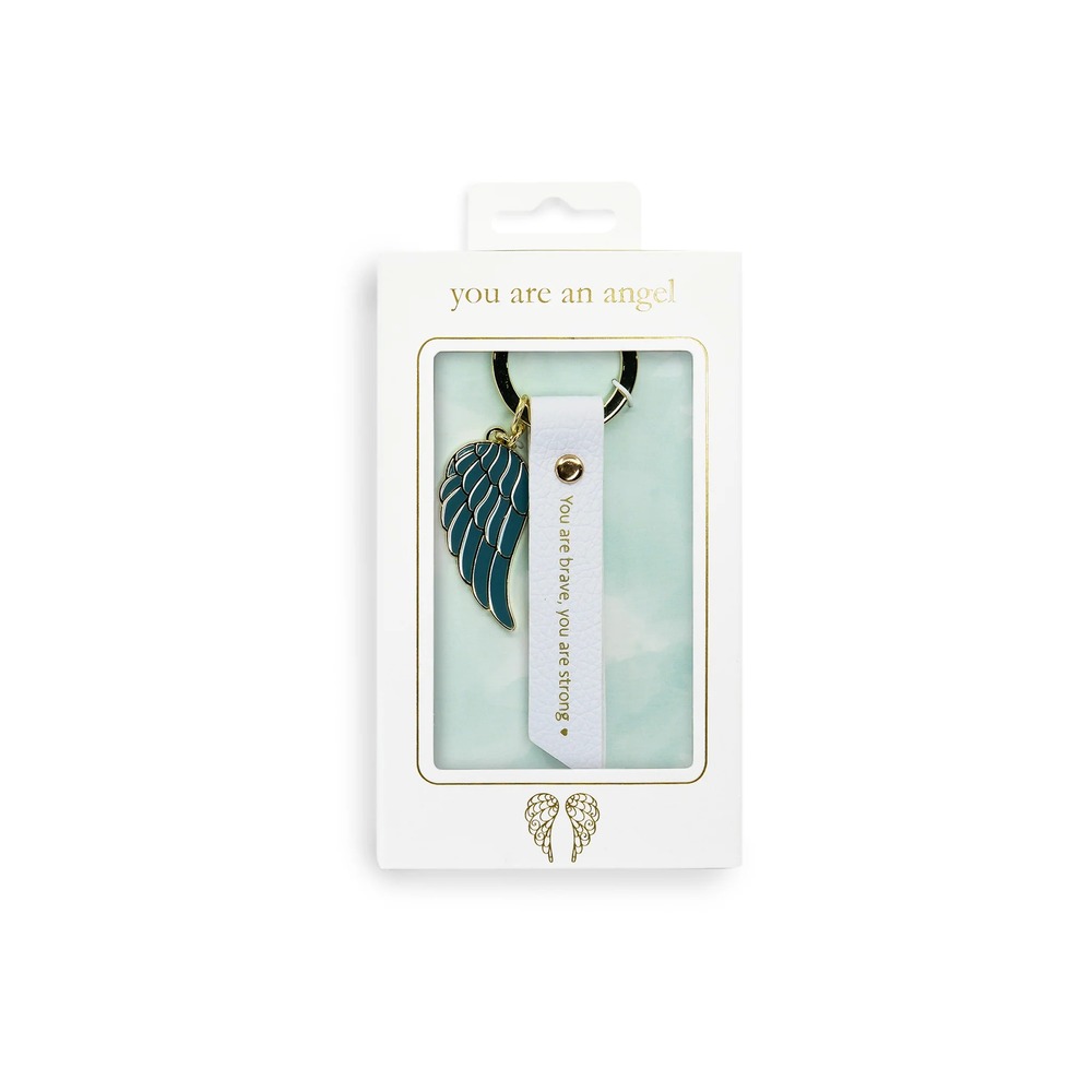You Are Brave - You Are An Angel Keychain