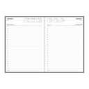 2025-2026 Financial Year Diary - Collins A4 Day-To-A-Page (DTP) Black