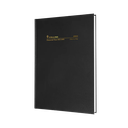 2025-2026 Financial Year Diary - Collins A5 2-Days-To-A-Page (2DTP) Black