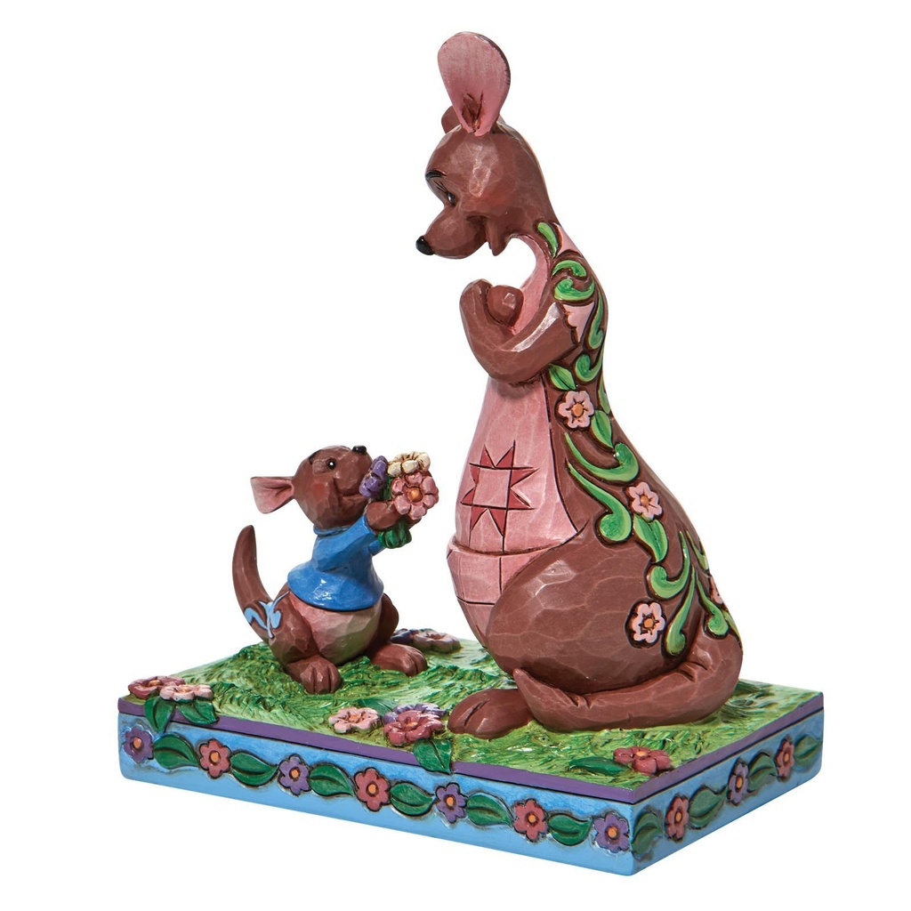 Winnie the Pooh & Friends - Roo Giving Kanga Flowers 'The Sweetest Gift' Figurine - Disney Traditions by Jim Shore