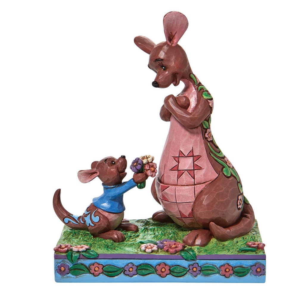 Winnie the Pooh & Friends - Roo Giving Kanga Flowers 'The Sweetest Gift' Figurine - Disney Traditions by Jim Shore