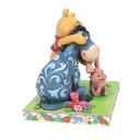 Winnie the Pooh - Winnie the Pooh & Friends 'Here Together, Friends Forever' Figurine - Disney Traditions by Jim Shore