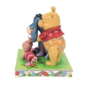 Winnie the Pooh - Winnie the Pooh & Friends 'Here Together, Friends Forever' Figurine - Disney Traditions by Jim Shore
