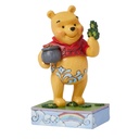 Winnie the Pooh - St Patty's Pooh with Clovers Figurine - Disney Traditions by Jim Shore