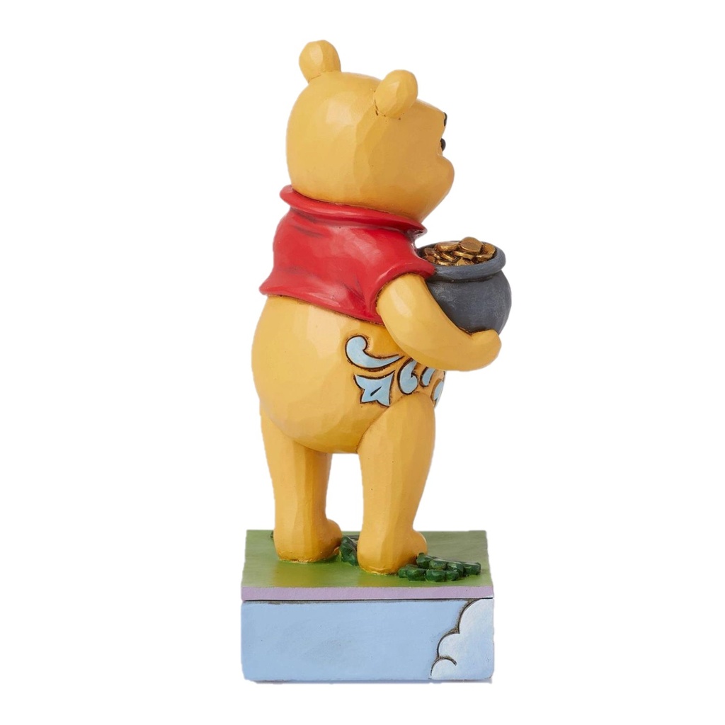 Winnie the Pooh - St Patty's Pooh with Clovers Figurine - Disney Traditions by Jim Shore