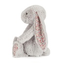 Bashful Blossom Silver Bunny Medium (Original) - Jellycat