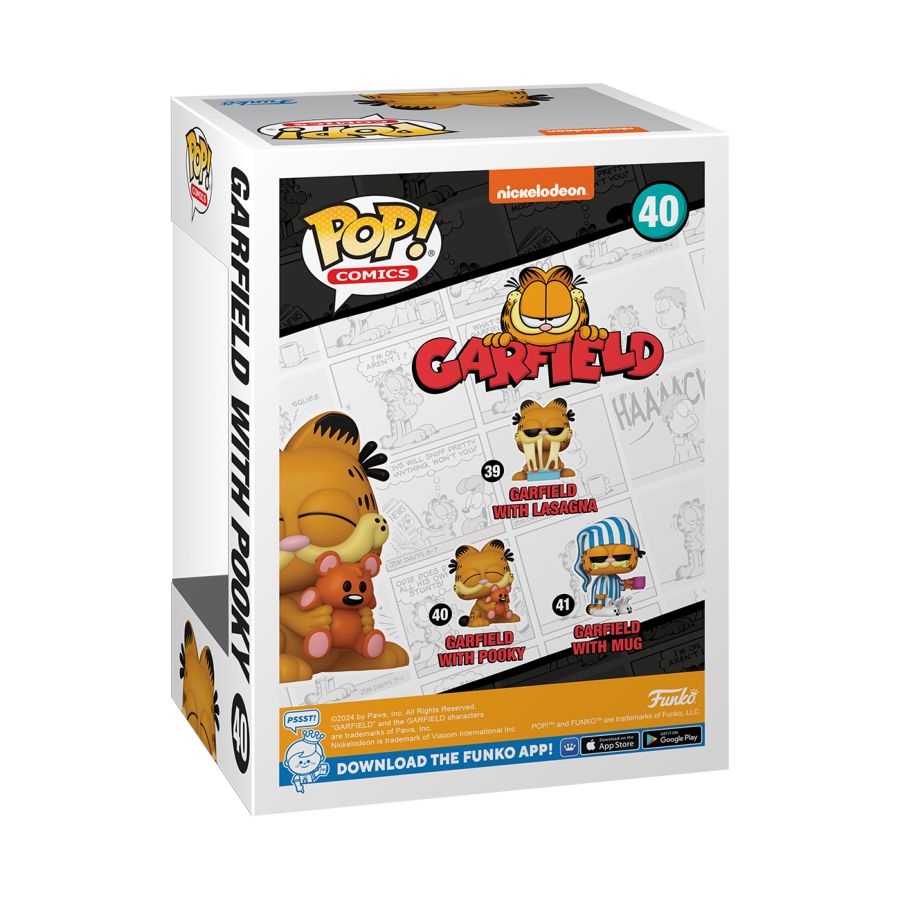 Garfield - Garfield with Pooky Funko Pop! Vinyl Figure #40