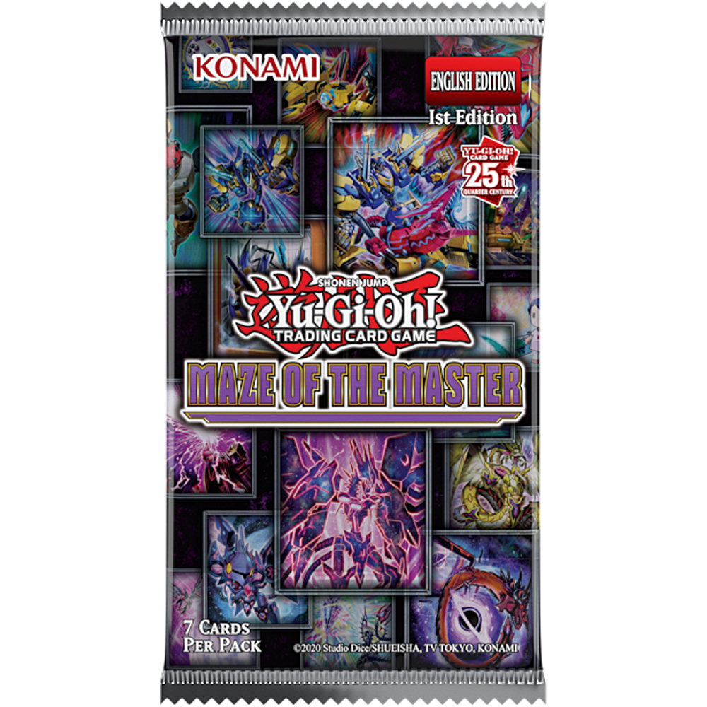 Yu-Gi-Oh! Trading Card Game - Maze of the Master - 7 x Card Booster