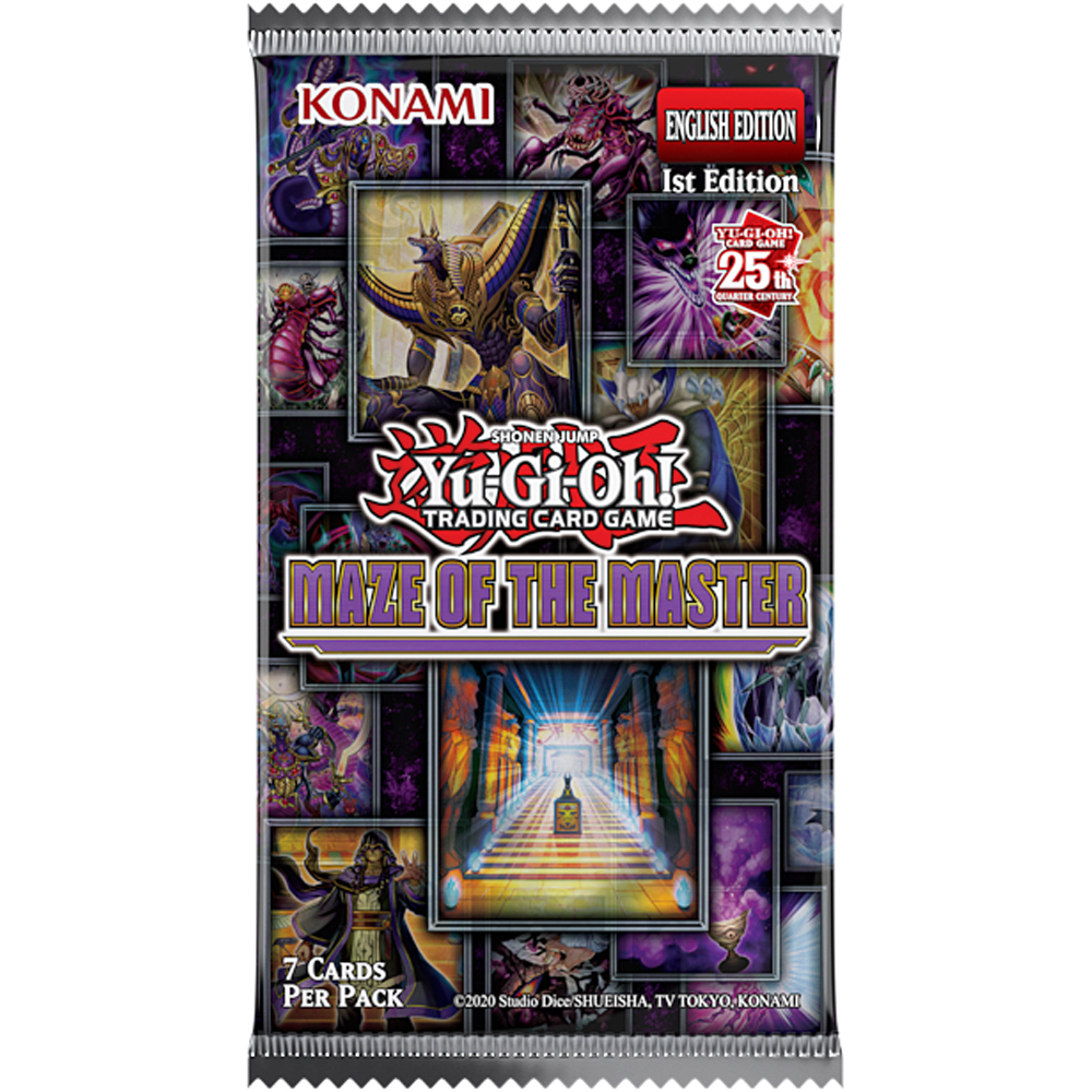 Yu-Gi-Oh! Trading Card Game - Maze of the Master - 7 x Card Booster