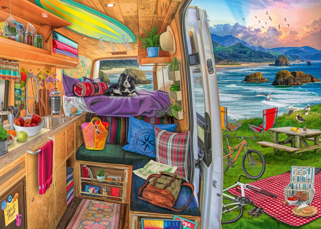 Rig Views 1000pc Puzzle - Ravensburger