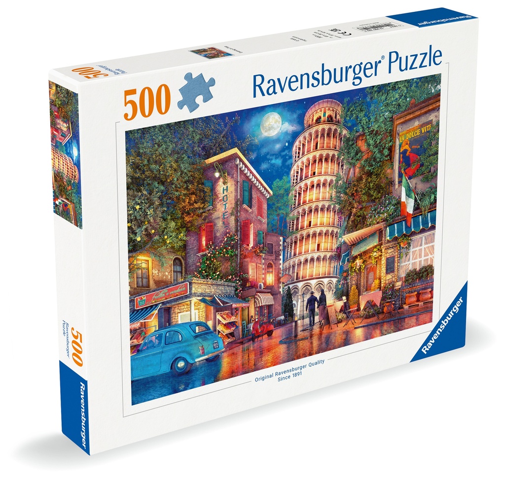 Evening in Pisa 500pc Puzzle - Ravensburger 