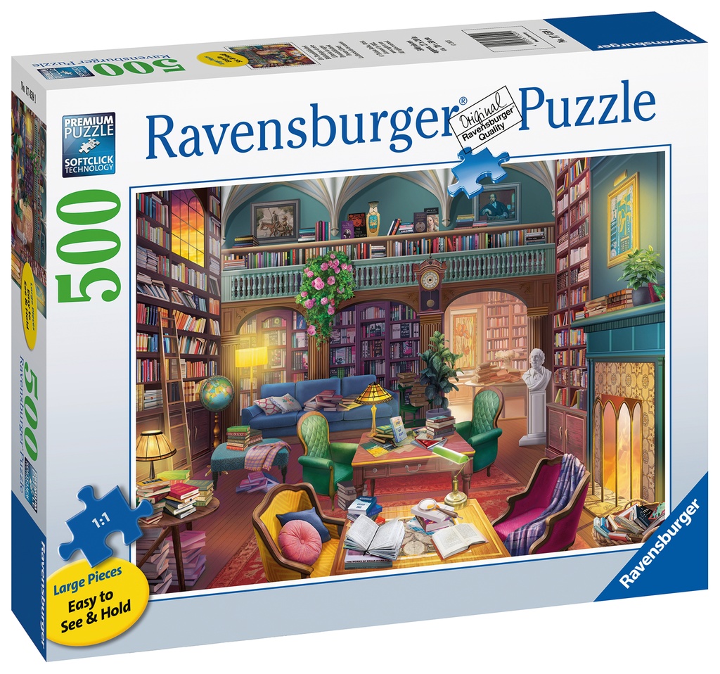 Dream Library 500pc Puzzle - Ravensburger 