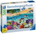 Race of the Baby Sea Turtles 500pc Large Format Puzzle - Ravensburger