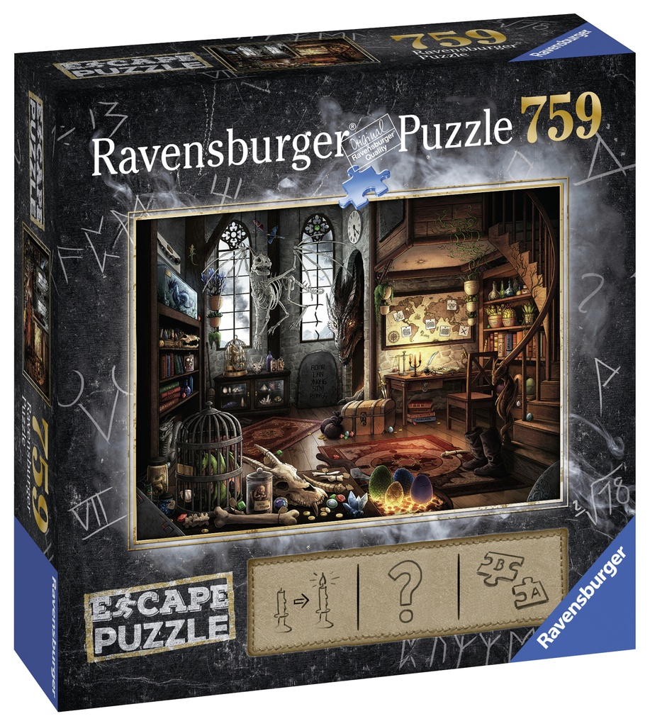 Escape 5: Dragon Laboratory 759pc Puzzle - Ravensburger