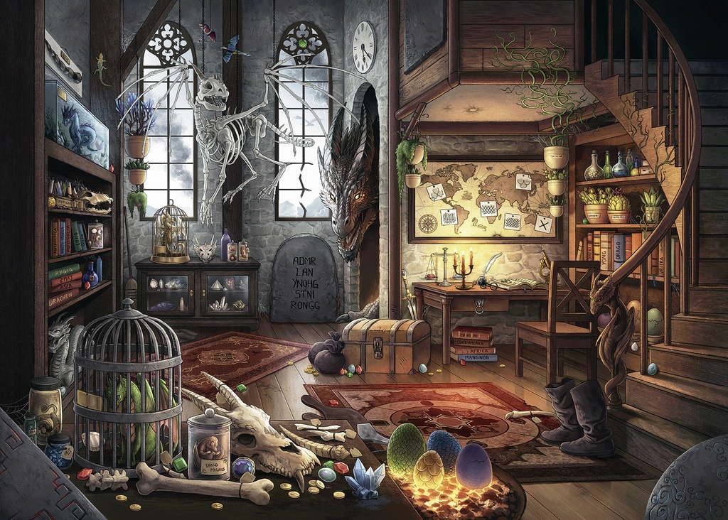 Escape 5: Dragon Laboratory 759pc Puzzle - Ravensburger